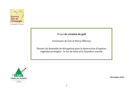 Dossier Demande Derogation FLORE-EPERNAY