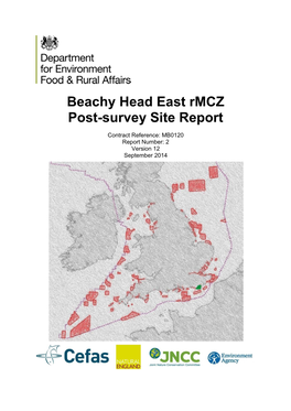 Beachy Head East Rmcz Summary Site Report