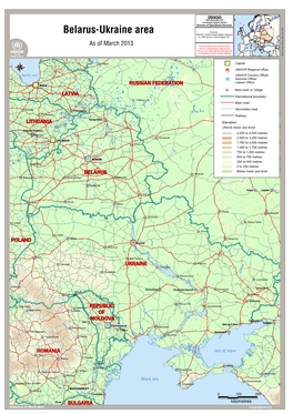 Belarus-Ukraine Area Sources: UNHCR, Global Insight Digital Mapping © 1998 Europa Technologies Ltd