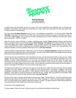 Dropkick Murphys Biog.Pdf