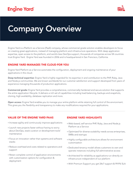 Company Overview