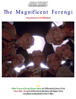 The Magnificent Ferengi a Sourcebook for the ICON RPG System