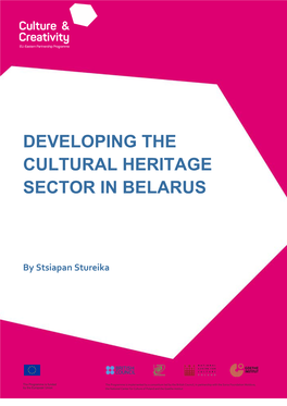 Developing the Cultural Heritage Sector in Belarus