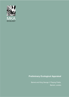 Preliminary Ecological Appraisal