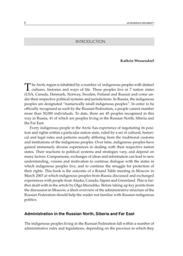 Administration in the Russian North, Siberia and Far East INTRODUCTION