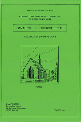 Amélioration Du Cadre De Vie, Notice, Courchelettes