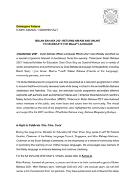 BB21 Launch Press Release EL 030921.Pdf