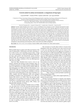 Corvid Control in Urban Environments: a Comparison of Trap Types