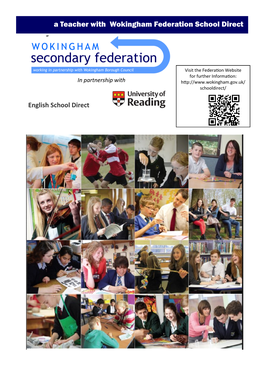 Become a Teacher with Wokingham Federation School Direct