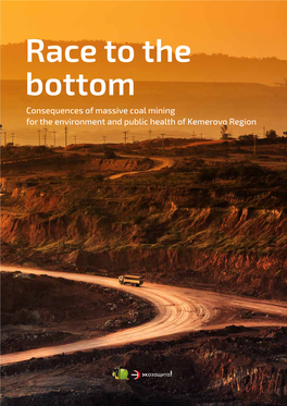 Race to the Bottom: Consequences of Massive Coal Mining for the Environment and Public Health of Kemerovo Region