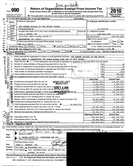 Return of Organization Exempt from Income Tax 20 0