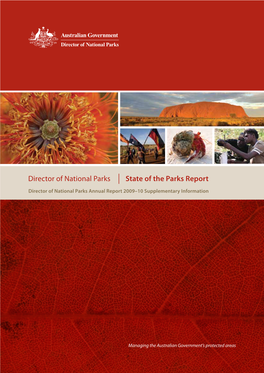 Director of National Parks State of the Parks Report