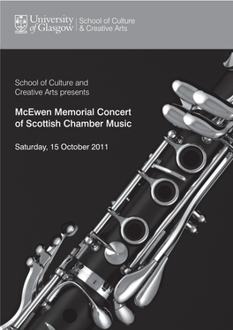 Mcewen Concert Programme 2011