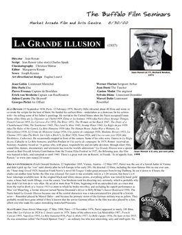 La Grande Illusion (1937)