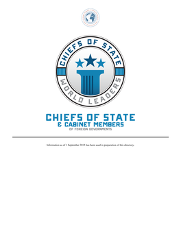 September2015chiefsdirectory.Pdf