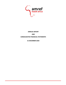 Annual Report and Consolidated Financial