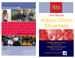 Action Civics Showcase
