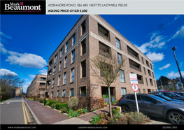 Adenmore Road, Se6 4Bs Next to Ladywell Fields Asking Price of £315,000