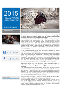 Humanitarian Needs Overview