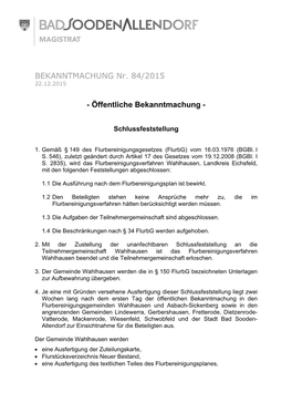 85.2015 Flurbereinigungsverfahren Wahlhausen.PDF