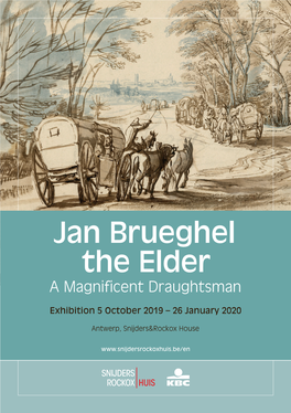 Jan Brueghel the Elder a Magnificent Draughtsman