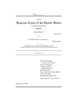 Supreme Court of the United States OCTOBER TERM, 2013