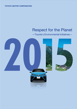 Toyota's Environmental Initiatives-2015