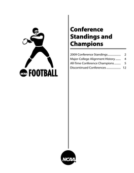 NCAA Division I Football Records (Conference Standings