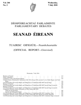 Seanad Éireann