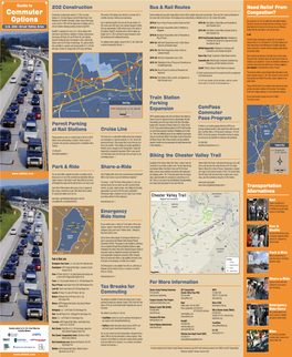 202 Construction Bus & Rail Routes Park & Ride