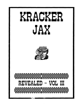 Kracker Jax III Program Protection