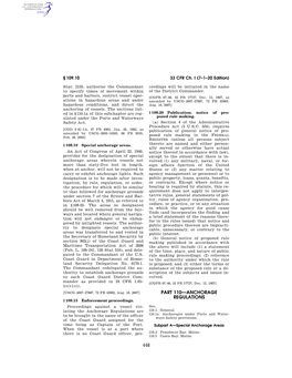 33 CFR Ch. I (7–1–20 Edition) § 110.150