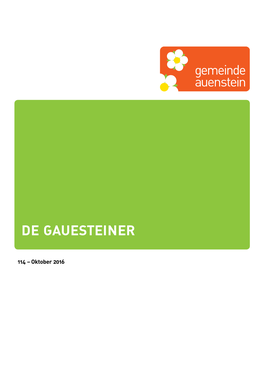 De Gauesteiner