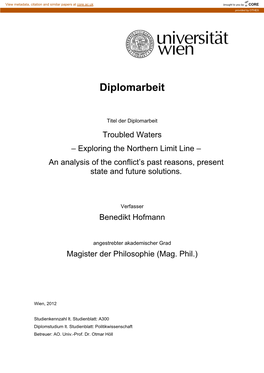 Diplomarbeit