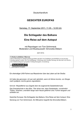 Eine Reise Auf Dem Autoput (Pdf)