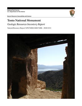 Tonto National Monument: Geologic Resources Inventory Report