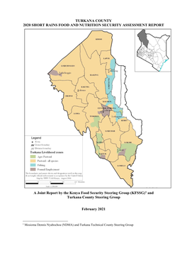 Turkana County 2020 Short Rains Food and Nutrition Security Assessment Report