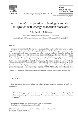 Air Products White Paper