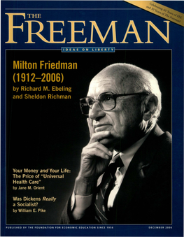 Milton Friedman and the Chicago School of Economics by Richard M