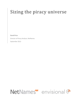 Sizing the Piracy Universe