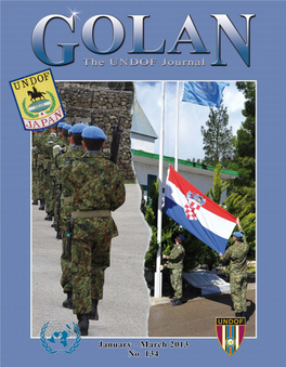 Golan Journal 134, January