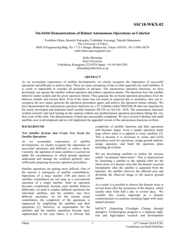 On-Orbit Demonstrations of Robust Autonomous Operations on Cubesat