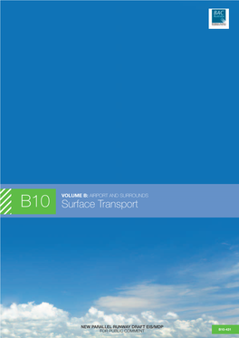BNR EIS MDP Chapter B10: Surface Transport