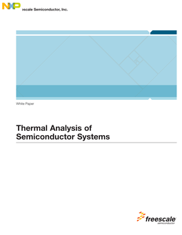 Basin Principles of Thermal Analysis for Semiconductor Systems