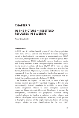 Resettled Refugees in Sweden