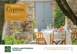 Authentic Cyprus. Discover It