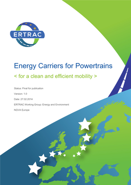 Energy Carriers for Powertrains