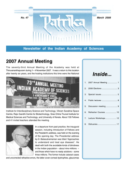 2007 Annual Meeting