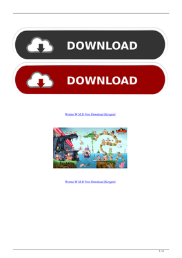 Worms WMD Free Download Keygen