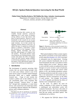 SD-QA: Spoken Dialectal Question Answering for the Real World